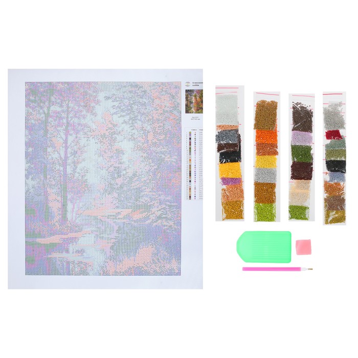 Картина стразами "Золотая осень"