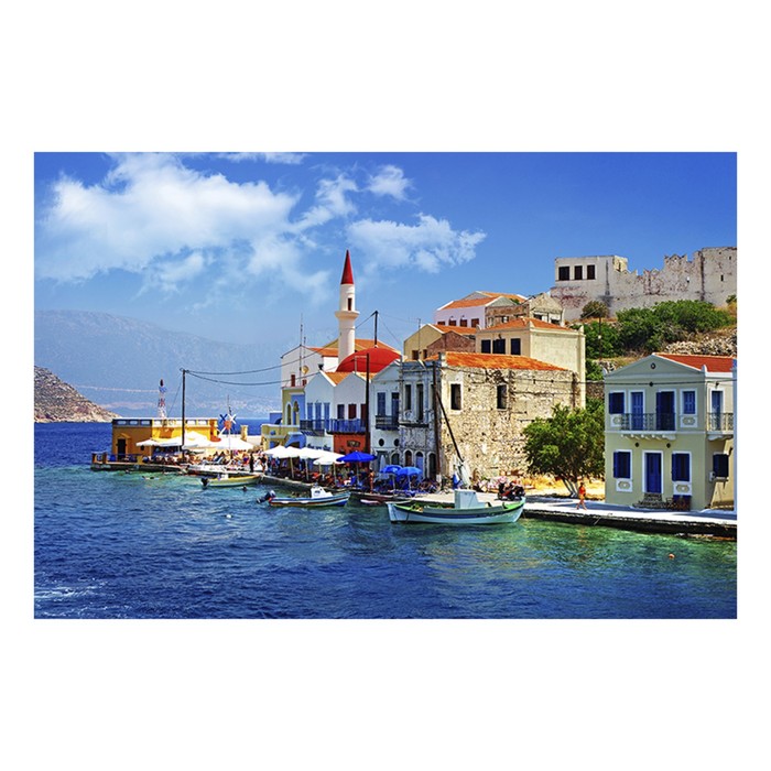 Картина стразами "Полуостров Халкидики"