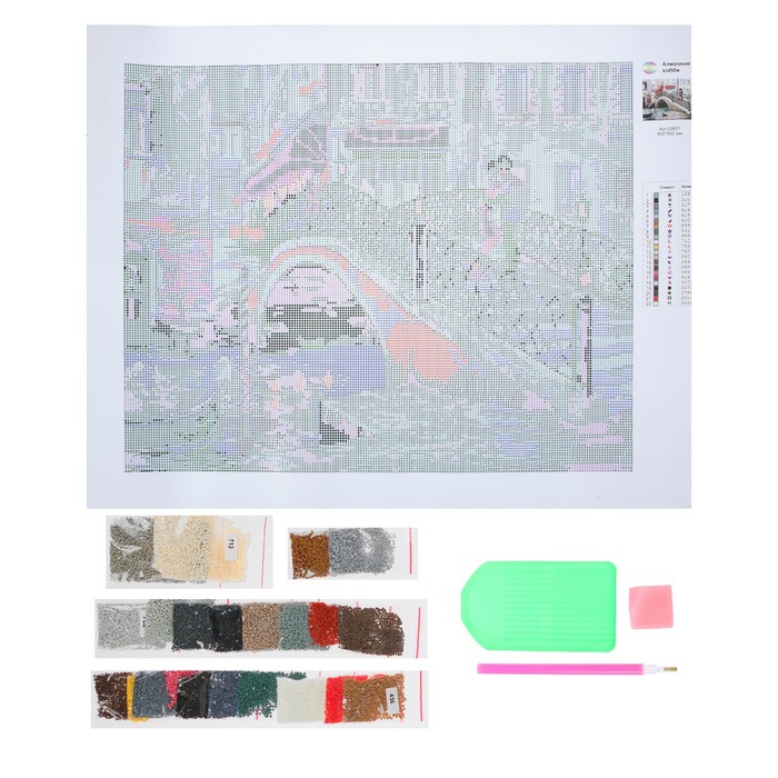 Картина стразами "Венеция. Мост влюбленных" Ричард Макнейл"