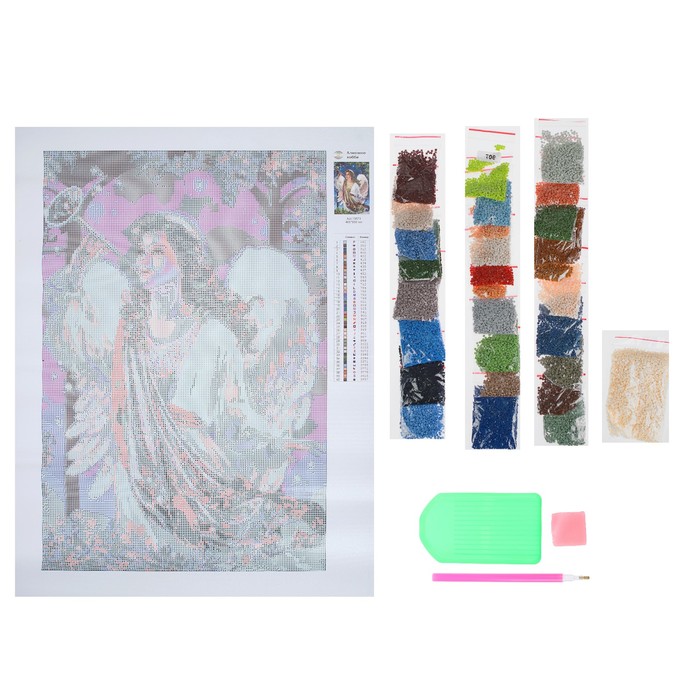 Картина стразами "Рождественский ангел, Дона Джелсингер"