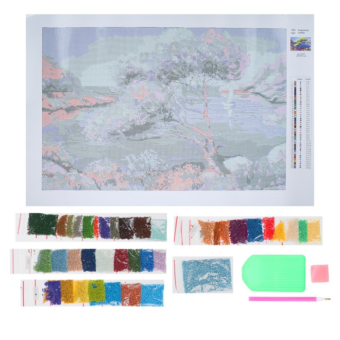 Картина стразами "Солнце Прованса" Жан-Марк Жаньячик"