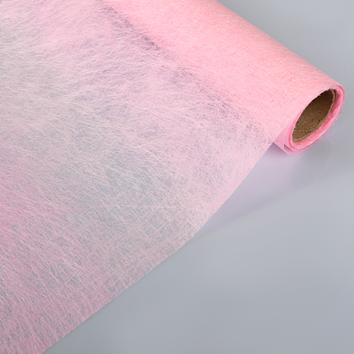 Сизаль "Паутинка", нежно-розовый, 60 см х 4,5 м