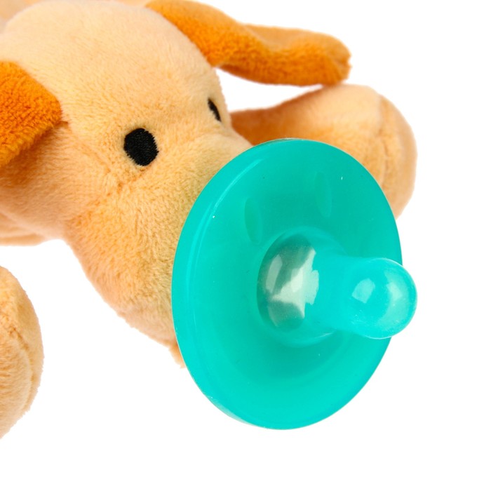 Прорезыватель-соска с игрушкой «Собачка»