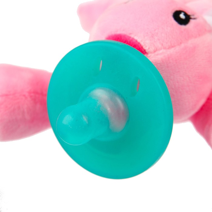 Прорезыватель-соска с игрушкой «Зайка»