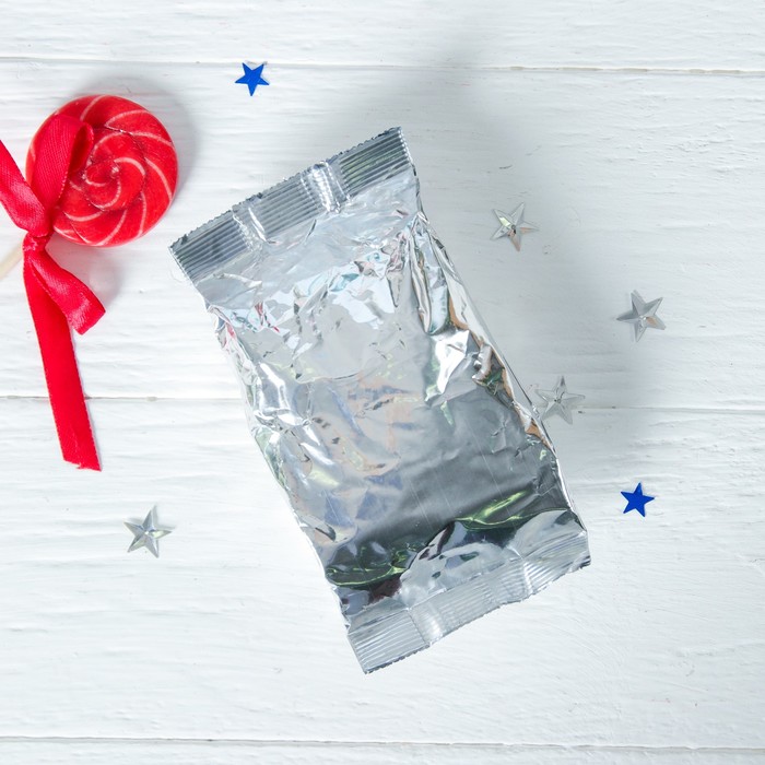 Чай чёрный в холщовом мешке "Лучший мой подарочек - это ты" пряный апельсин, 50 г