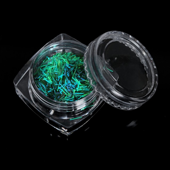 Стружка для ногтей, цвет зелёный