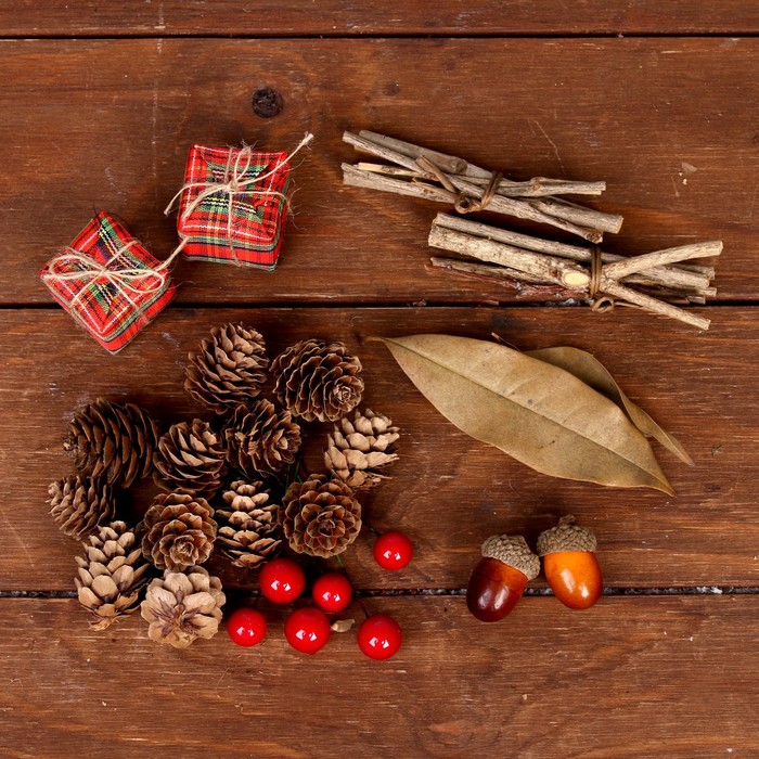 Набор новогоднего декора "Волшебная полянка"