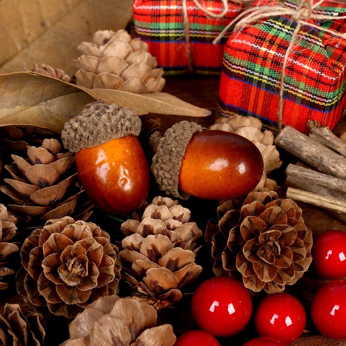 Набор новогоднего декора "Волшебная полянка"