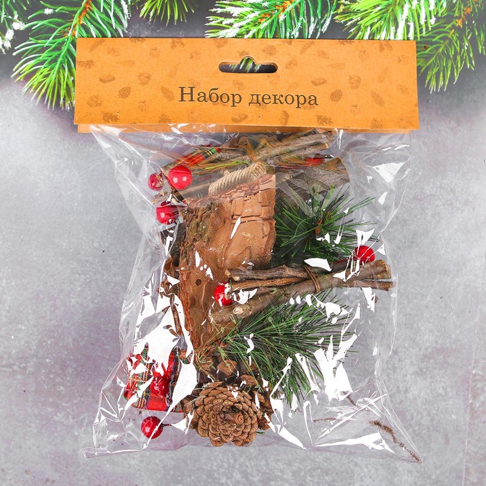 Набор новогоднего декора "Волшебный лес"