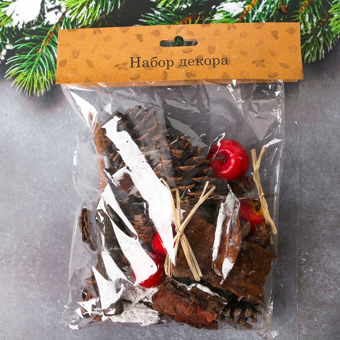 Набор новогоднего декора "Лесные чудеса"