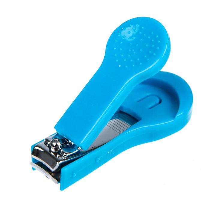 Книпсер маникюрный детский, с колпачком, от 0 мес., цвет жёлтый