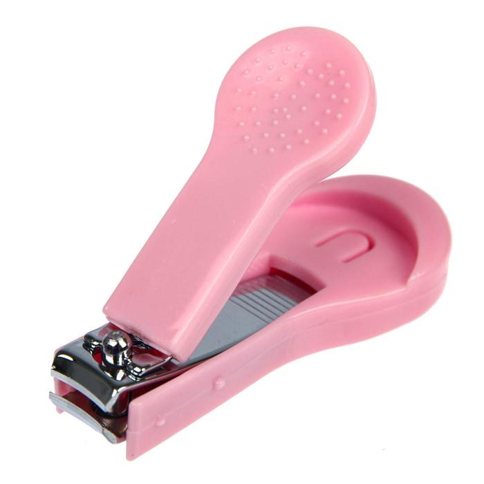 Книпсер маникюрный детский, с колпачком, от 0 мес., цвет жёлтый