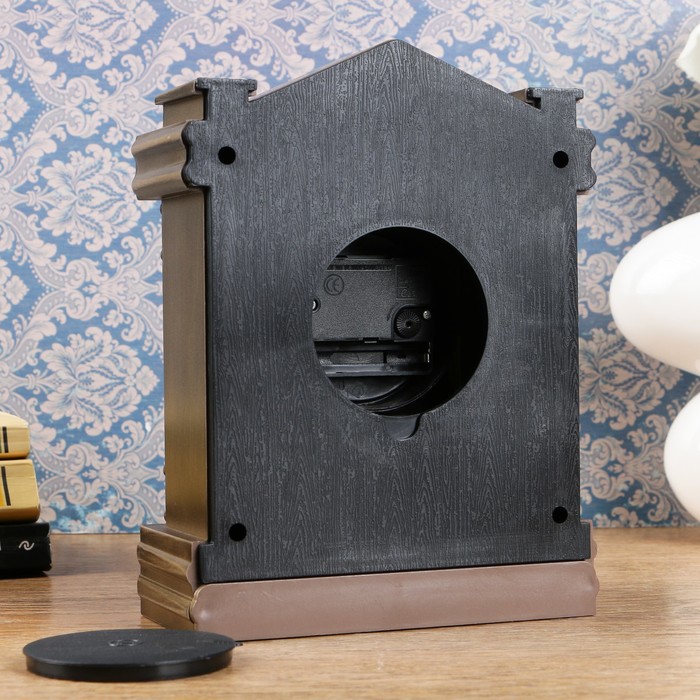 Часы каминные Классические с крышей 19,5*7*14,5