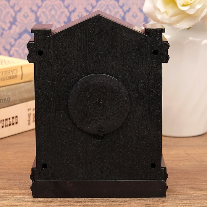 Часы каминные Классические с крышей 19,5*7*14,5