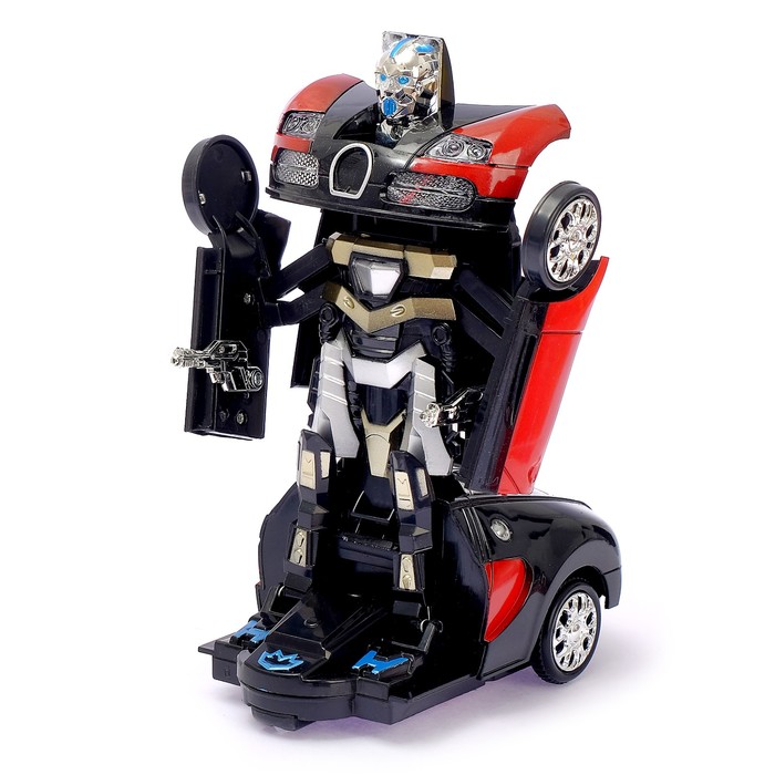 Робот-трансформер радиоуправляемый «Гонщик», световые и звуковые эффекты