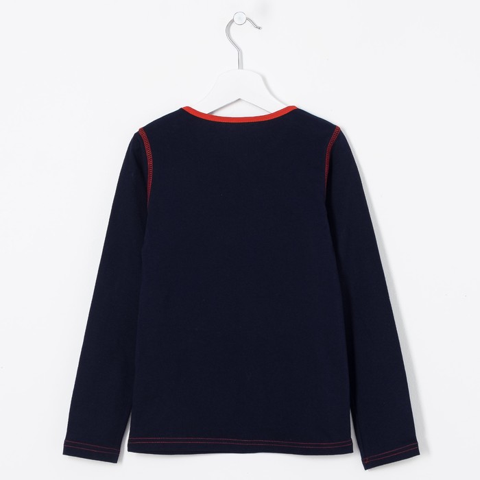 Футболка для мальчика 1-1п, цвет синий, рост 134 см