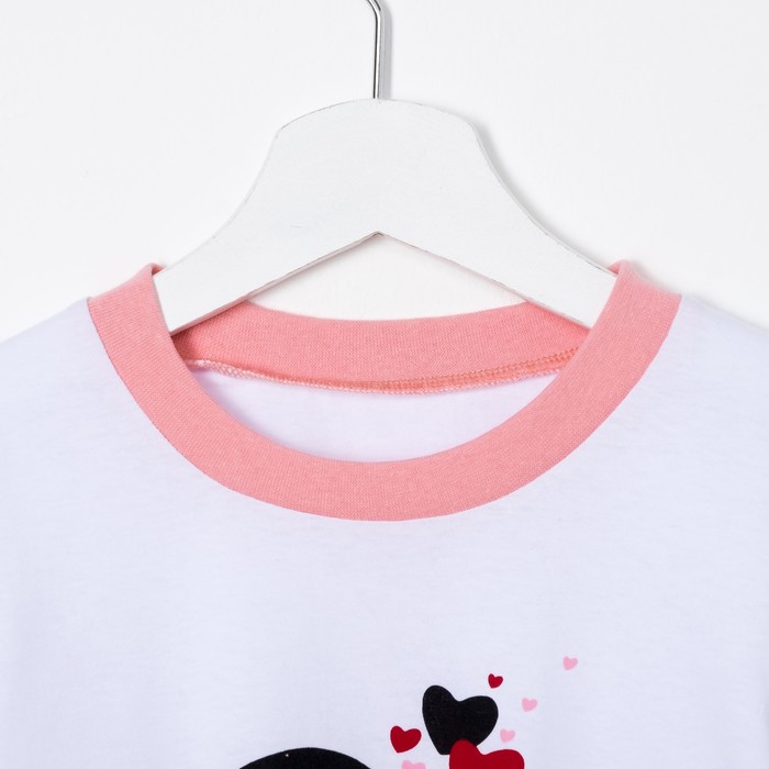 Пижама для девочки 1п, цвет розовый, рост 116 см