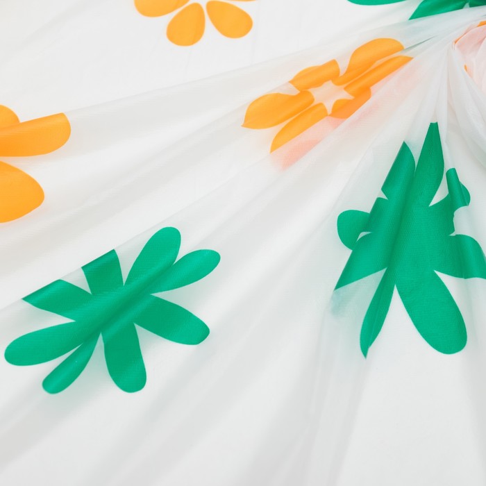 Скатерть для дачи Хозяюшка Цветы 140×180 см