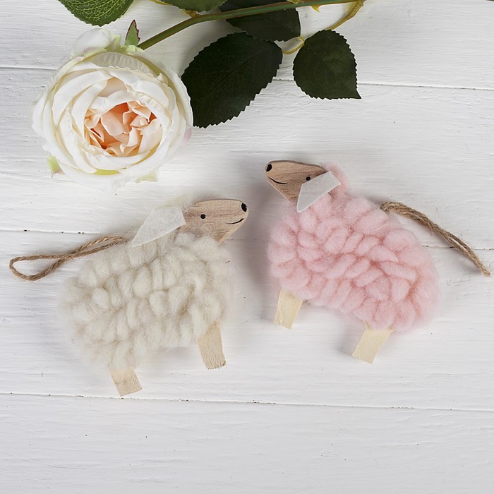 Декор "Барашек", МИКС