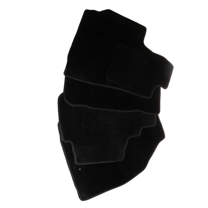 Комплект ворсовых ковриков на резиновой основе Toyota Higlander III c 2014 г. УЦЕНКА