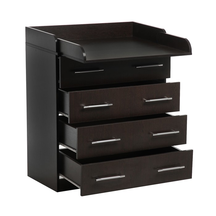 Комод 1.2 с 4-мя ящиками, 1000х800х440(730), Венге