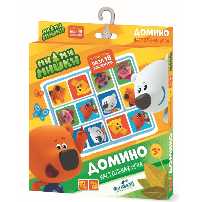 Домино - пазл 18 эл. " МиМиМишки" 04361
