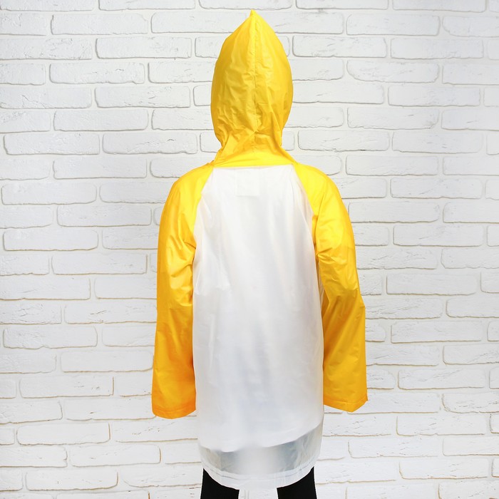 Дождевик детский "Смешные утята", размер XL