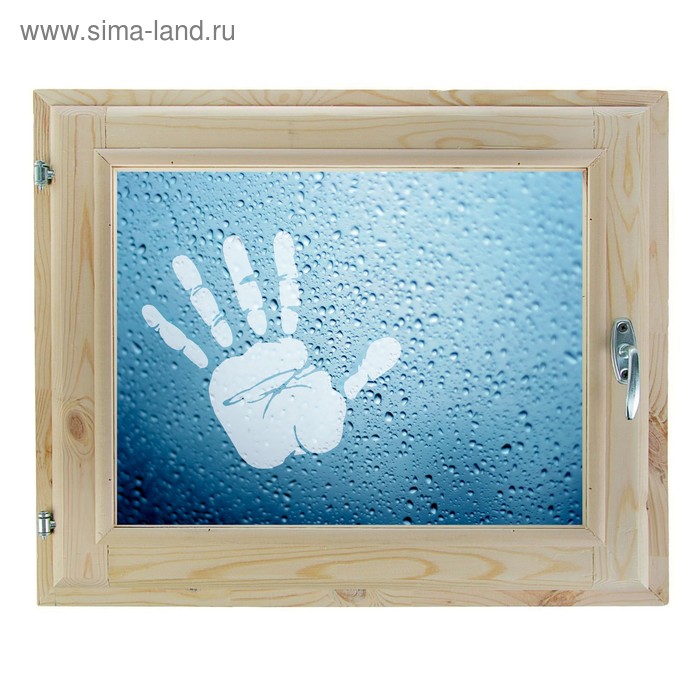 

Окно, 40×60см, "Рука", однокамерный стеклопакет