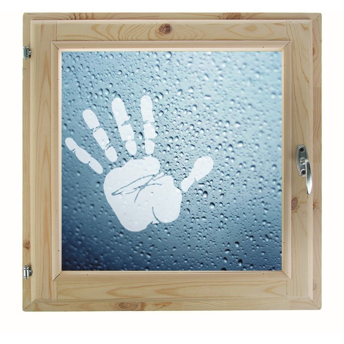 Окно 70х100 см, "Декор 11", двойной стеклопакет, хвоя, "Добропаровъ"