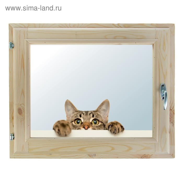 

Окно, 40×60см, "Кошак", однокамерный стеклопакет, с уплотнителем