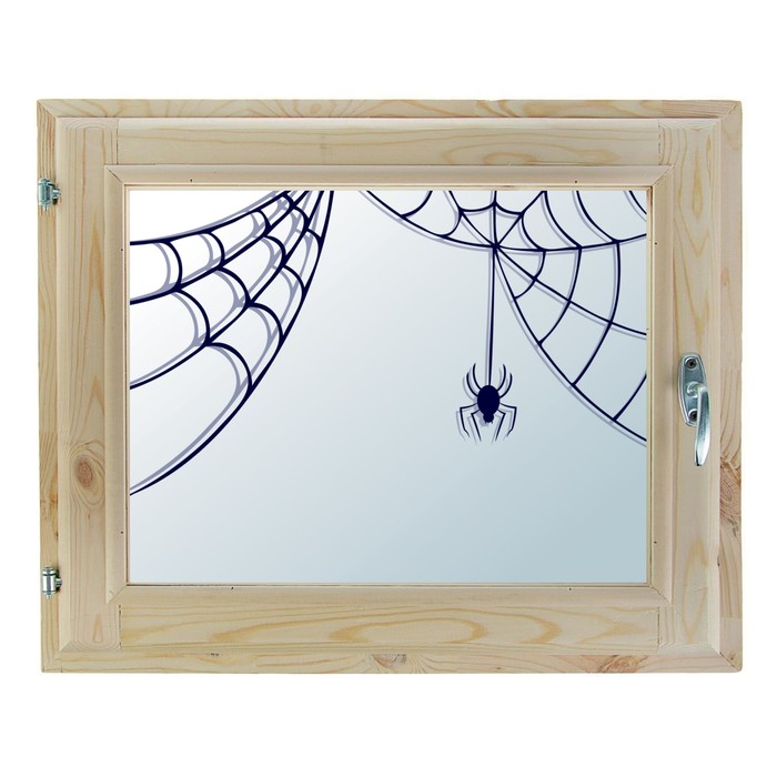 Окно 40х60 см, "Декор 15", двойной стеклопакет, хвоя, "Добропаровъ"