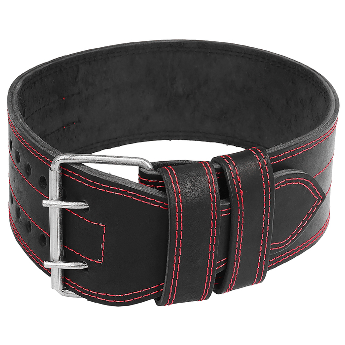 Пояс для пауэрлифтинга 100 мм с пряжкой 2 иглы, 2-слойный, XL (90-110 см)