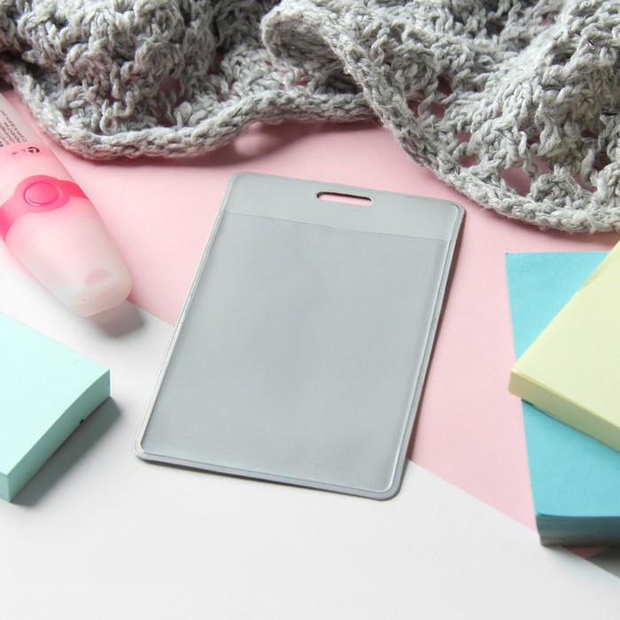 Обложка для удостоверения/пропуска «Фиалки»