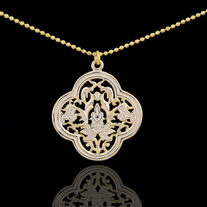 Кулон "Серасан", цвет золото