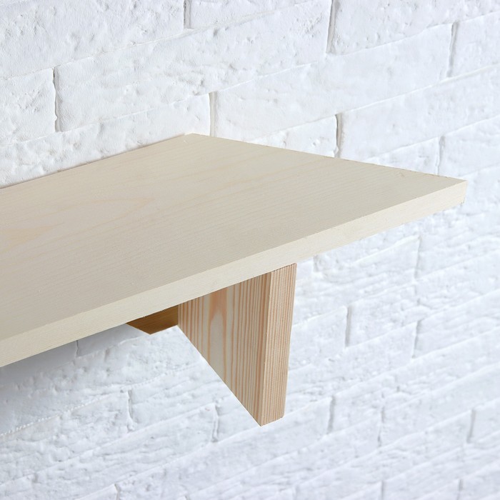 Полка "Островок" из СОСНЫ, 70х140х20см