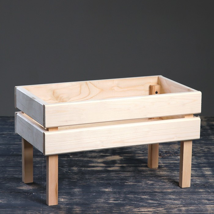 Ящик реечный из СОСНЫ, 45х22х22,5см