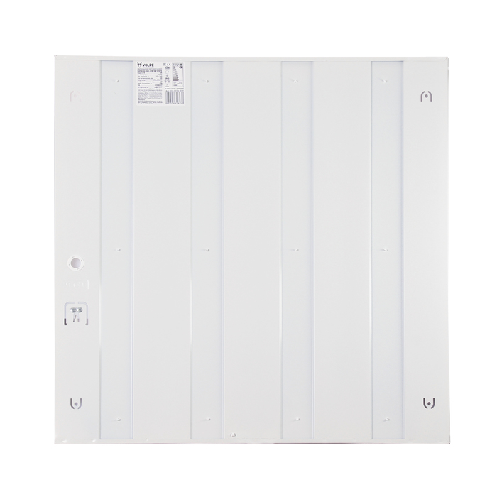 Светильник светодиодный Volpe встраиваемый, 34 Вт, 6500 К, матовый с ЭПРА, белый