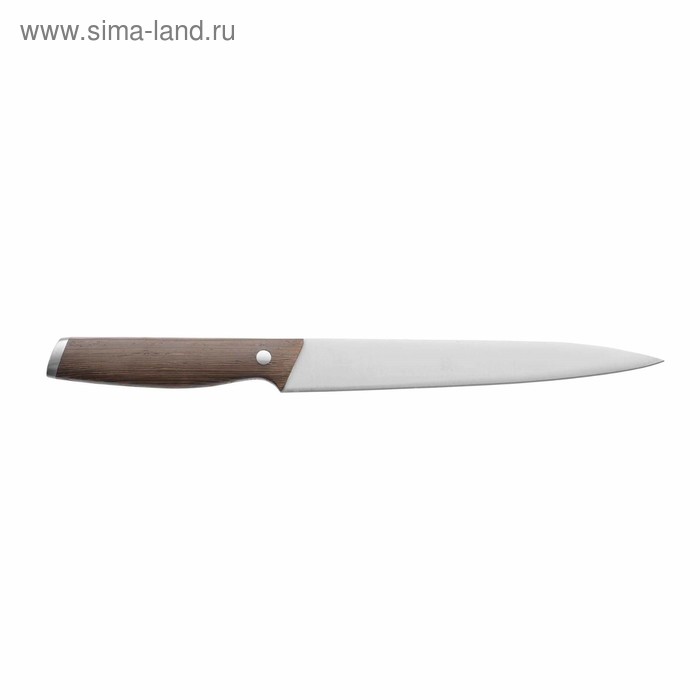 фото Нож для мяса, с рукоятью из тёмного дерева, 20 см berghoff