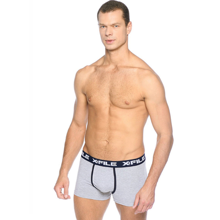 Трусы мужские  XF-Boxer MARIO grigio L