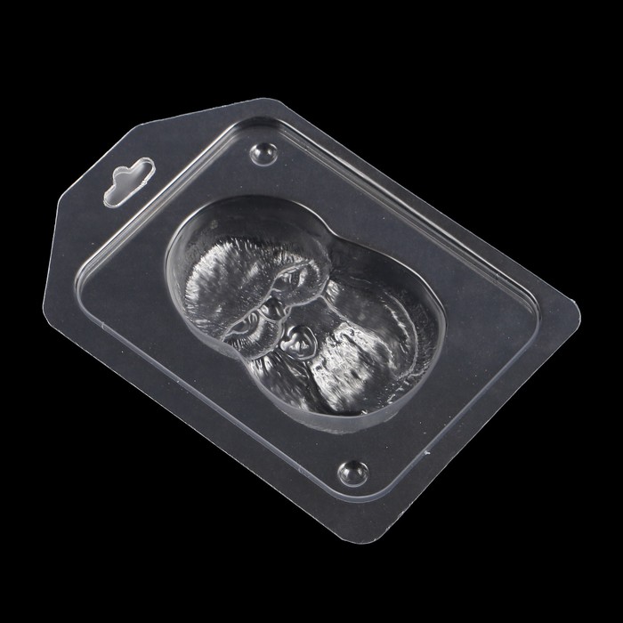 Пластиковая форма для мыла "Птенец с сердечком" 9 см