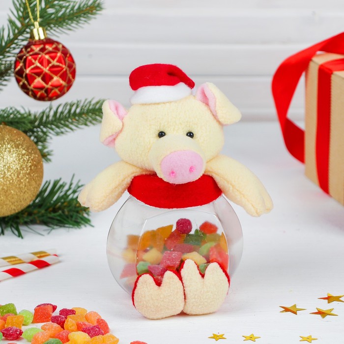 Конфетница "Свинка" виды МИКС