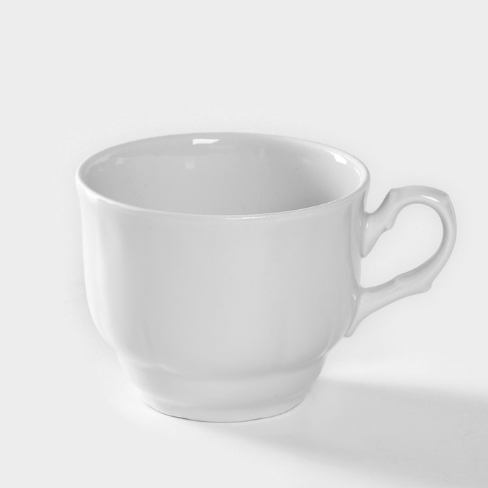 Чашка чайная фарфоровая «Тюльпан», 250 мл, d=8,5 см чашка чайная wilmax фарфоровая белая 250 мл артикул производителя wl 993000 269997