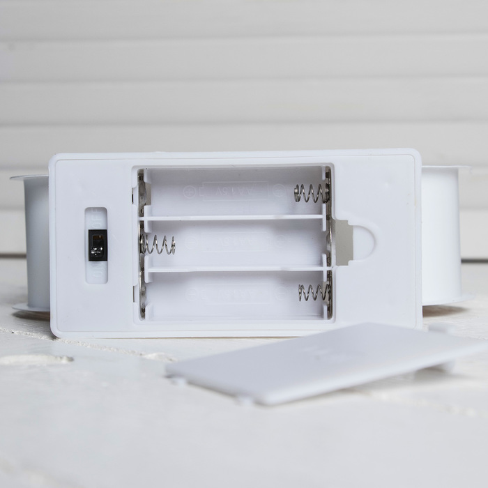 Световая картинка на подставке "Снеговик", SMD 2835, 8 LED, 3*АА (не в комплекте)