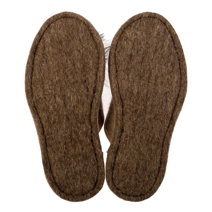 Пантолеты войлочные женские арт. Т-02 (серый) (р. 42)