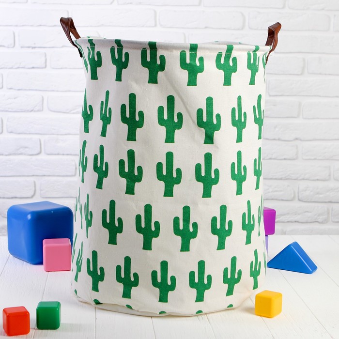 Корзина для игрушек "Кактусы"