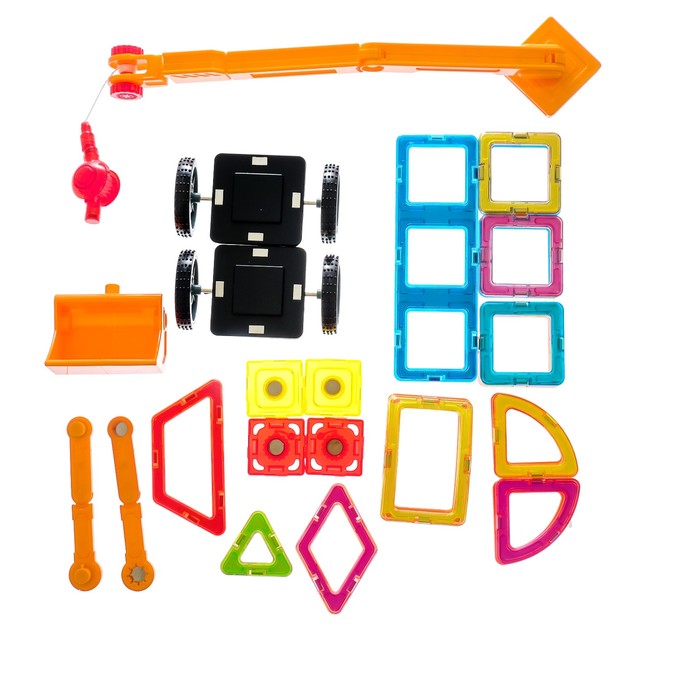 Магнитный конструктор «Барбоскины», 87 деталей