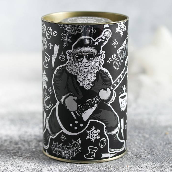 Кофе молотый в банке с жестяным дном "Настоящему мужчине крепкий Кофе молотый", 75 г