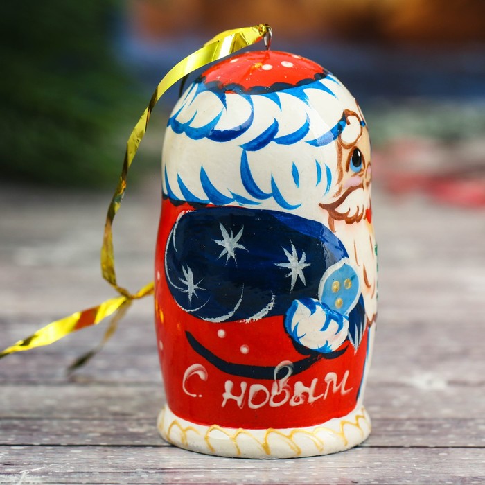 Елочная игрушка "Дед мороз"