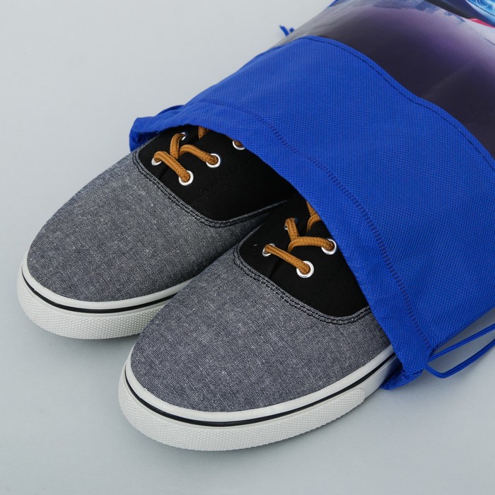 Мешок для обуви и бутылка для воды "Всегда первый"