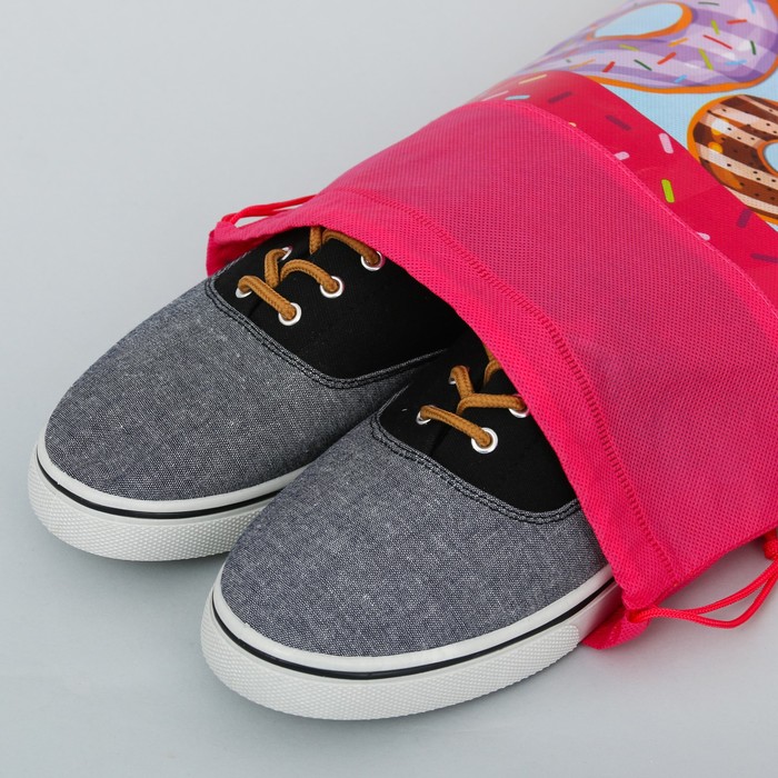 Мешок для обуви и бутылка для воды "Для классной девчонки"